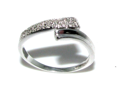 Bague blanc 9 carats - en,