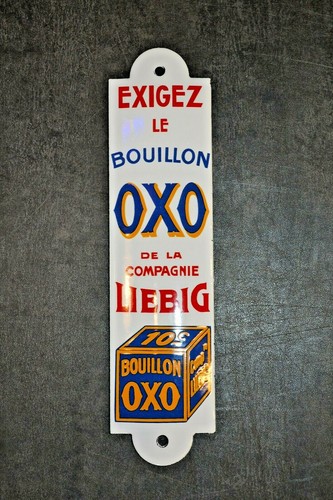 Plaque émaillée oxo - émaillée,