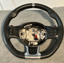 VOLANT FIAT 500 ABARTH 595 696 34233152E CUIR CHROME PALETTES MEPLAT