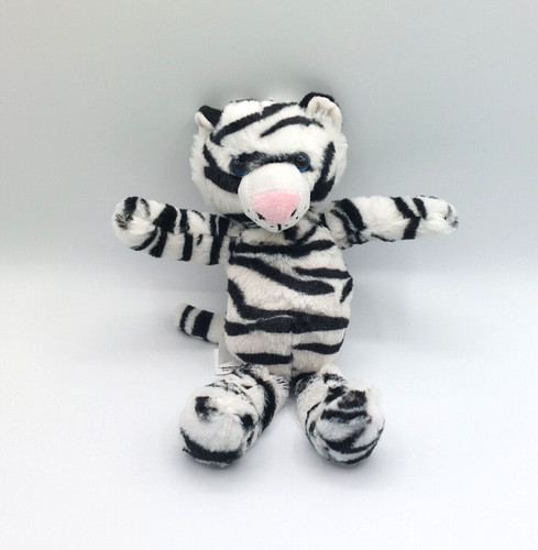 Peluche doudou tigre blanc