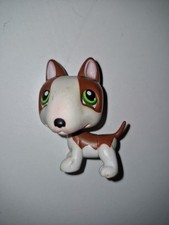 ??littlest petshop Bull Terrier #154 Authentic Tbe