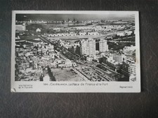 CPA CASABLANCA - La Place de France et le Port