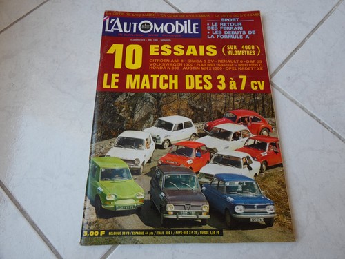 Magazine automobile 276 1969 - 276,
