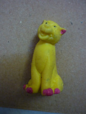 Figurine gomme ESSO GLUPS  - LES ARISTOCHATS /  O MALLEY   VERSION  JAUNE