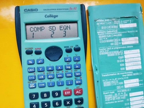 Calculatrice casio 92 - casio, fx-92