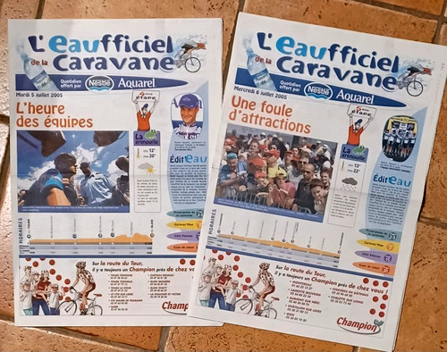 Lot journaux eaufficiel - lot, 2