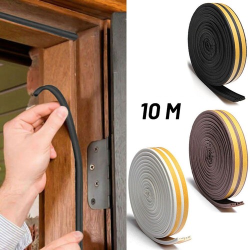 Porte coulissante bande - porte, joint
