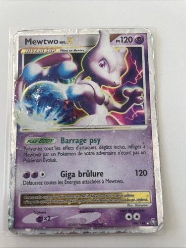 Carte pokémon mewtwo niv - mewtwo, x
