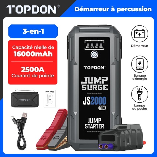 Topdon js2000 pro démarreur - topdon,