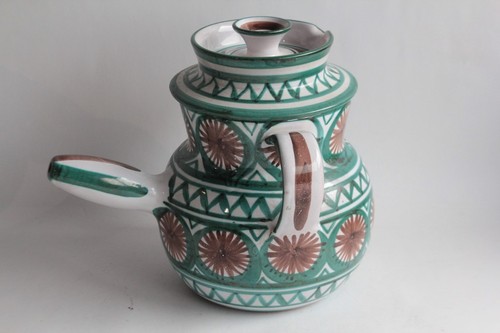 Grand pot couvert céramique