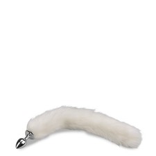 Plug queue de chien fourrure