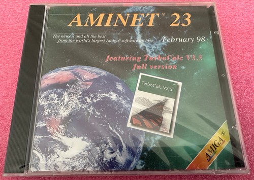 Rom aminet commodore amiga - cd-rom,