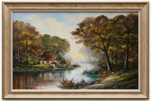 Tableau peinture huile - peinture, l'huile