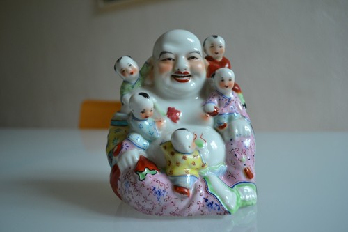 Bouddha rieur porcelaine - rieur,