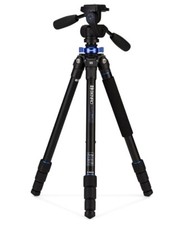 Benro TMA18AHD1 Mach3 AL Series 1 Tripod Kit, 4 Section, Twist Lock, HD1 head,
