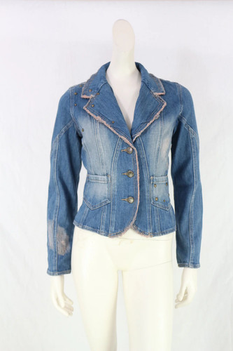 Veste jean femme y2k mcbling - femme,