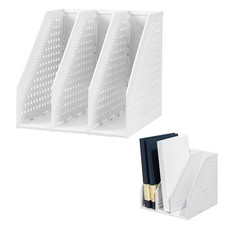 Porte-revues pliable, porte-magazines rétractable, avec 3 compartiments, orga...
