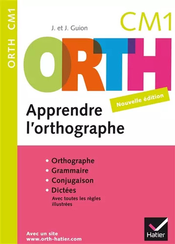 Orth cm1 apprendre - orth,