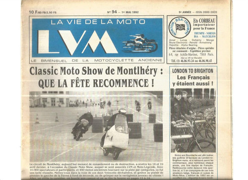 Vie moto 94 - la, bma