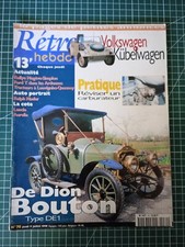 AI102 Rétro Passion Hebdo N°70 De Dion Bouton DE1 VW Kübelwagen
