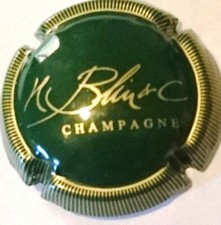 Capsule de champagne Blin vert