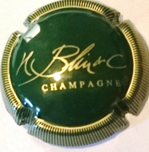 Capsule champagne blin - champagne, vert