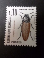 FRANCE 1982, timbre TAXE 103, Insectes, Ampedus neuf**