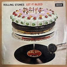 Rolling Stones Let It Bleed disque vinyle original français rare comme neuf