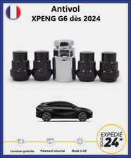 Ecrous antivol de roues noir