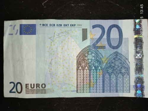 Billet euros 2002 jean - 2002,