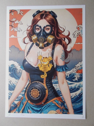 Death nyc original art - (,
