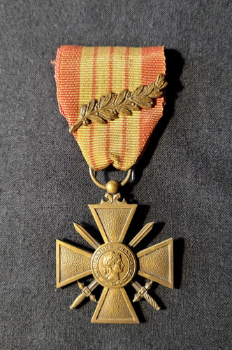 Croix guerre 1939 palme - croix, de