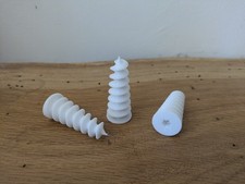 Lot de 10 chevilles à isolant polystyrène pour vis à bois