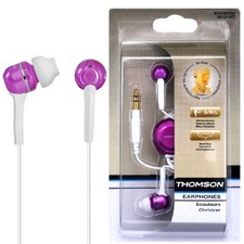 Casque In-Ear Thomson 3,5Mm Pour Apple Ipod Touch Nano Classic