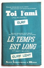 Partition sheet music LES