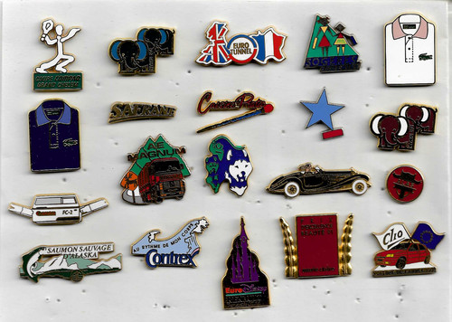 Lot pin s - 20, pin's
