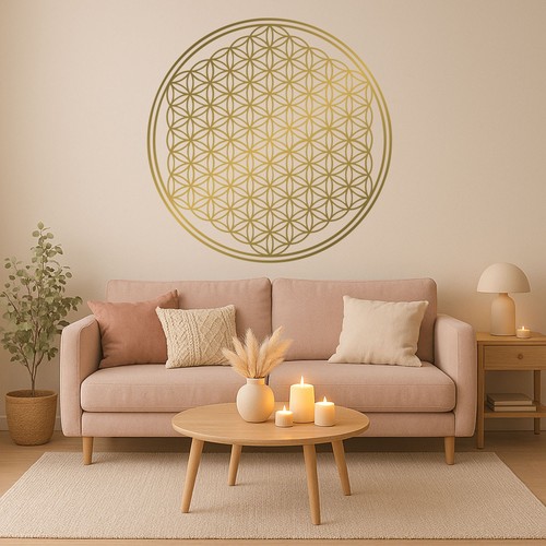 Sticker mural fleur - , de