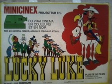 Projecteur de cinéma MINICINEX Meccano lukky Luke.
