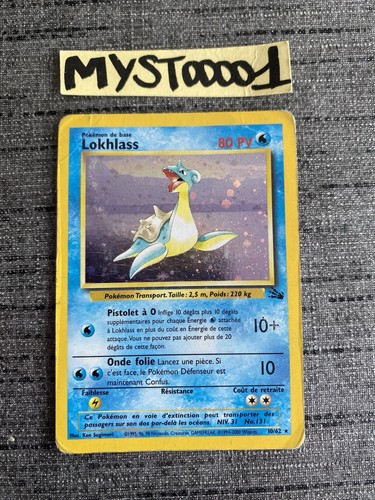 Carte pokemon lokhlass 62 - carte,