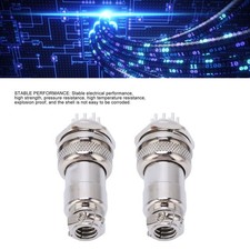 2PCS Aviation Connector Zinc