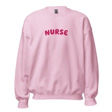 Pink Embroidered Nurse