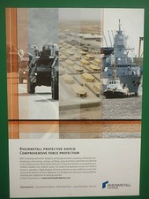 10/2008 PUB RHEINMETALL DEFENCE DUSSELDORF MILITARY INSTALLATIONS BUNDESWEHR AD