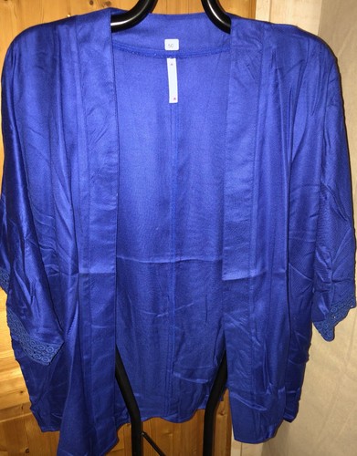 Gilet kimono bleu blancheporte - kimono,
