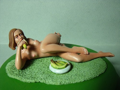 Figurine girl valentine - figurine, 1/18