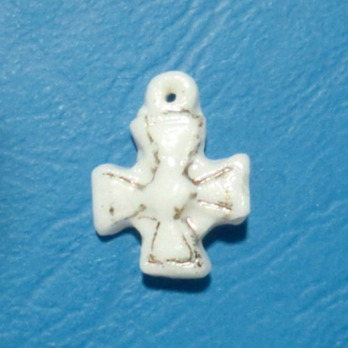 Fève ancienne croix - fève, ancienne.