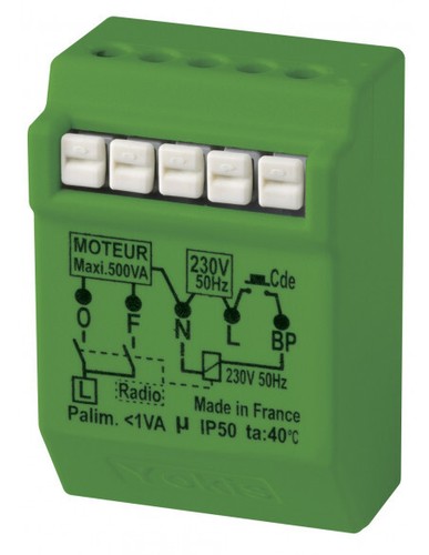 Micromodule volet roulant