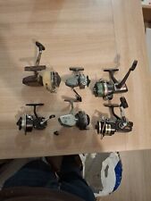 Lot De 6 Moulinets Peche Anciens  mitchell Ryobi Norispin Shakespeare En L Etat
