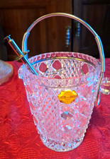 Seau à glaçons en cristal de