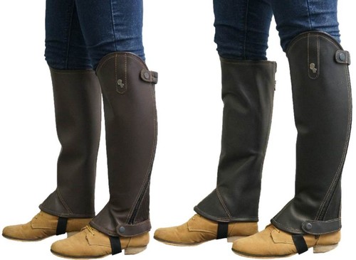Qhp cuir chaps - chaps, reitchaps