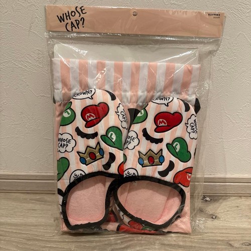 Mario character slippers usj - character,